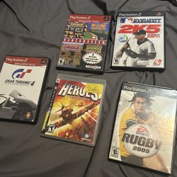 Playstation 2 And 3 Games