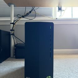 HP Pavilion Gaming R5 1650 Super, 8GB/256GB Gaming Desktop Tower