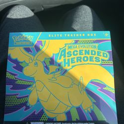 2026 Pokémon Mega Evolution Ascended Heroes Elite Trainer Box Sealed