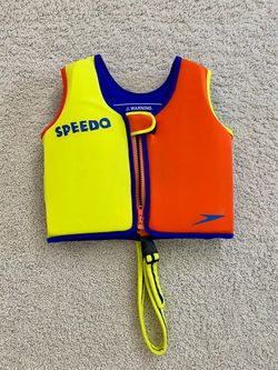 Speedo Unisex Toddler Swim Flotation Vest with UPF 50+ Sun Protection