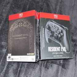 Resident Evil Generations Pack + Resident Evil Nintendo Switch 2 Pro Controller