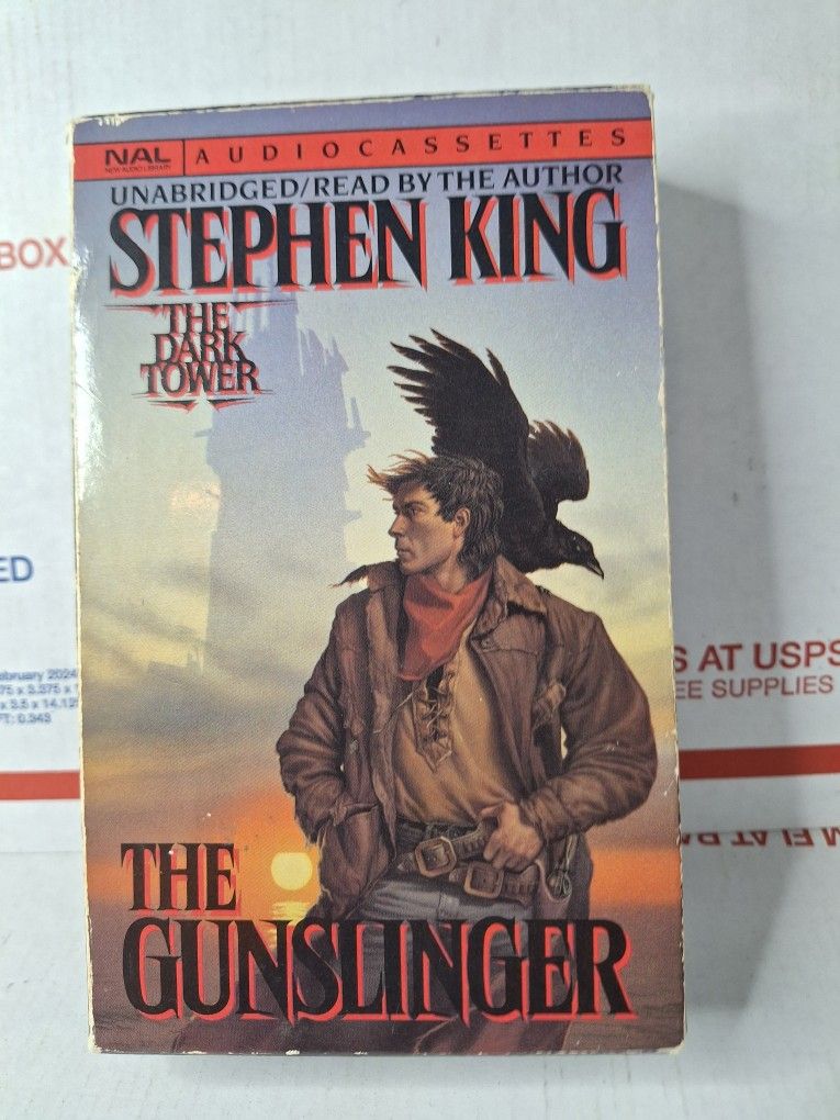 Stephen King The Gunslinger The Dark Tower Unabridged Audio Book on cassette NAL