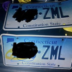 Ct License Plates