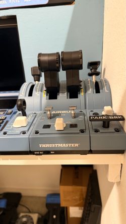 Airbus  Thrustmaster TCA quadrants with add ons