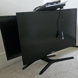 2X DEAL SAMSUNG 23.5” CF396 Curved Computer Monitor