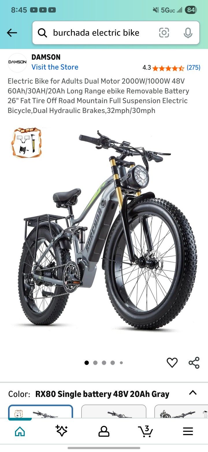 Electric Bike(ticking motor)