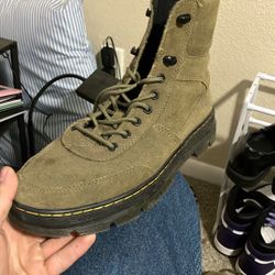 Doc Marten Combs Tech Suede Boots