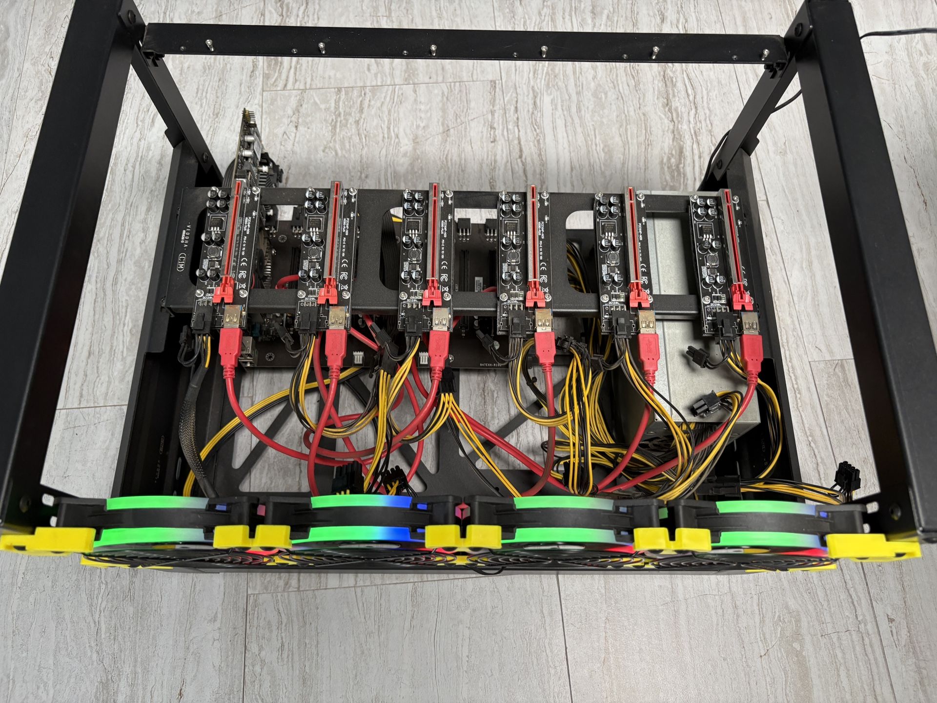 Ready To Go Crypto Mining Rig - No GPU Included