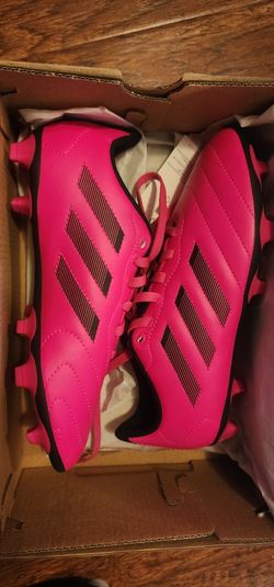 Pink Soocer Cleats