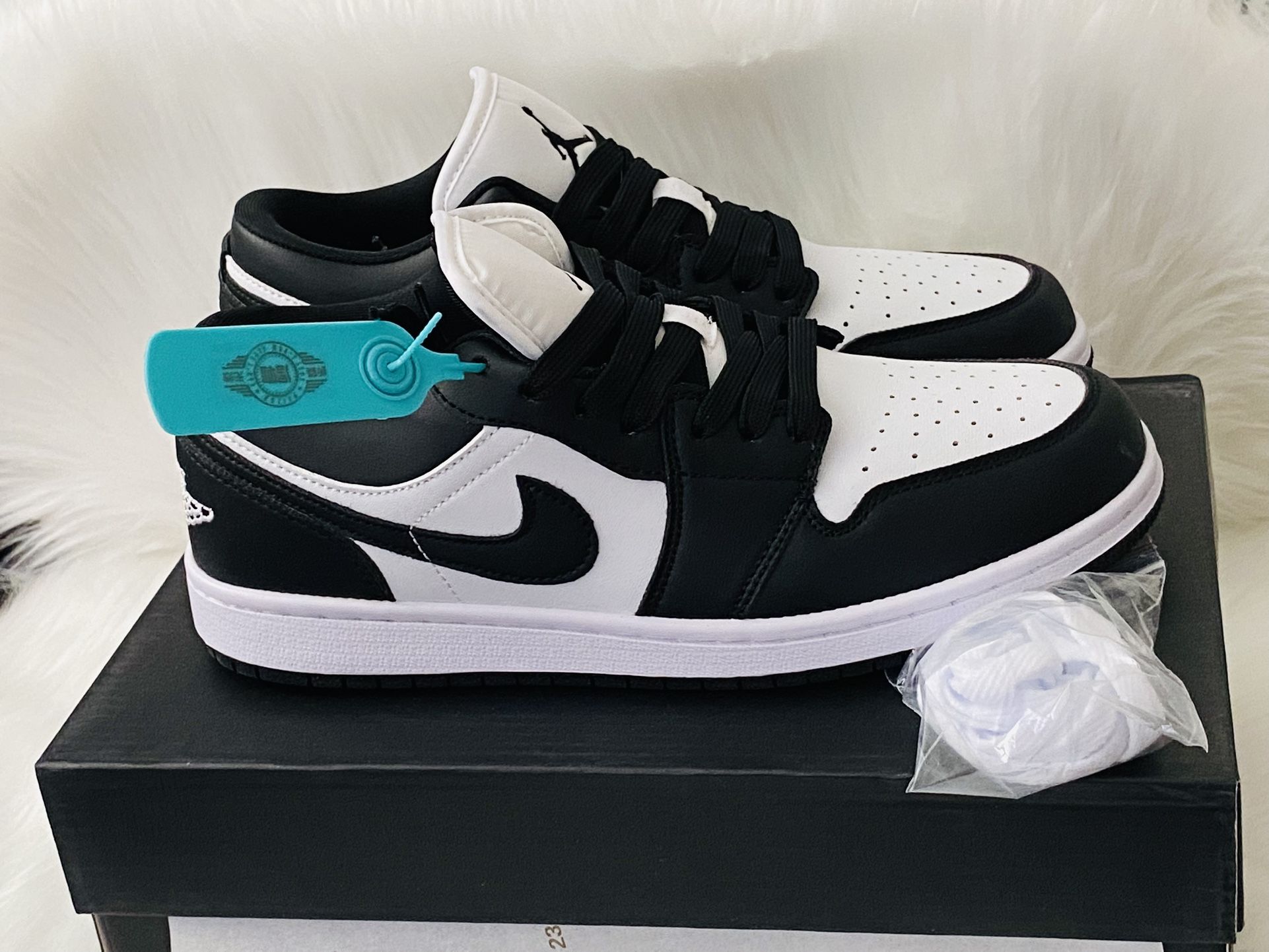 Nike Air Jordan 1 Low “Black White Panda” – Men’s Sneakers – Classic OG Style – New with Box