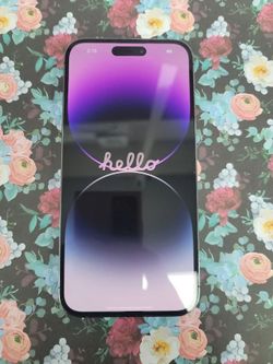 iPhone 14 Pro Max 6.7" (Unlocked) 128GB Deep Purple - 90 day warranty included!