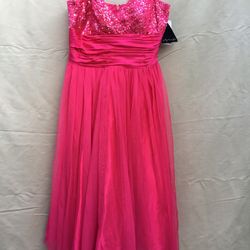 Pink Party Dress Size 9/10