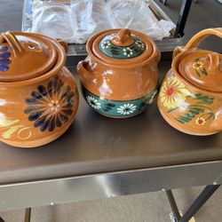 Ollas De Barro Para El Día De La Mamá. 