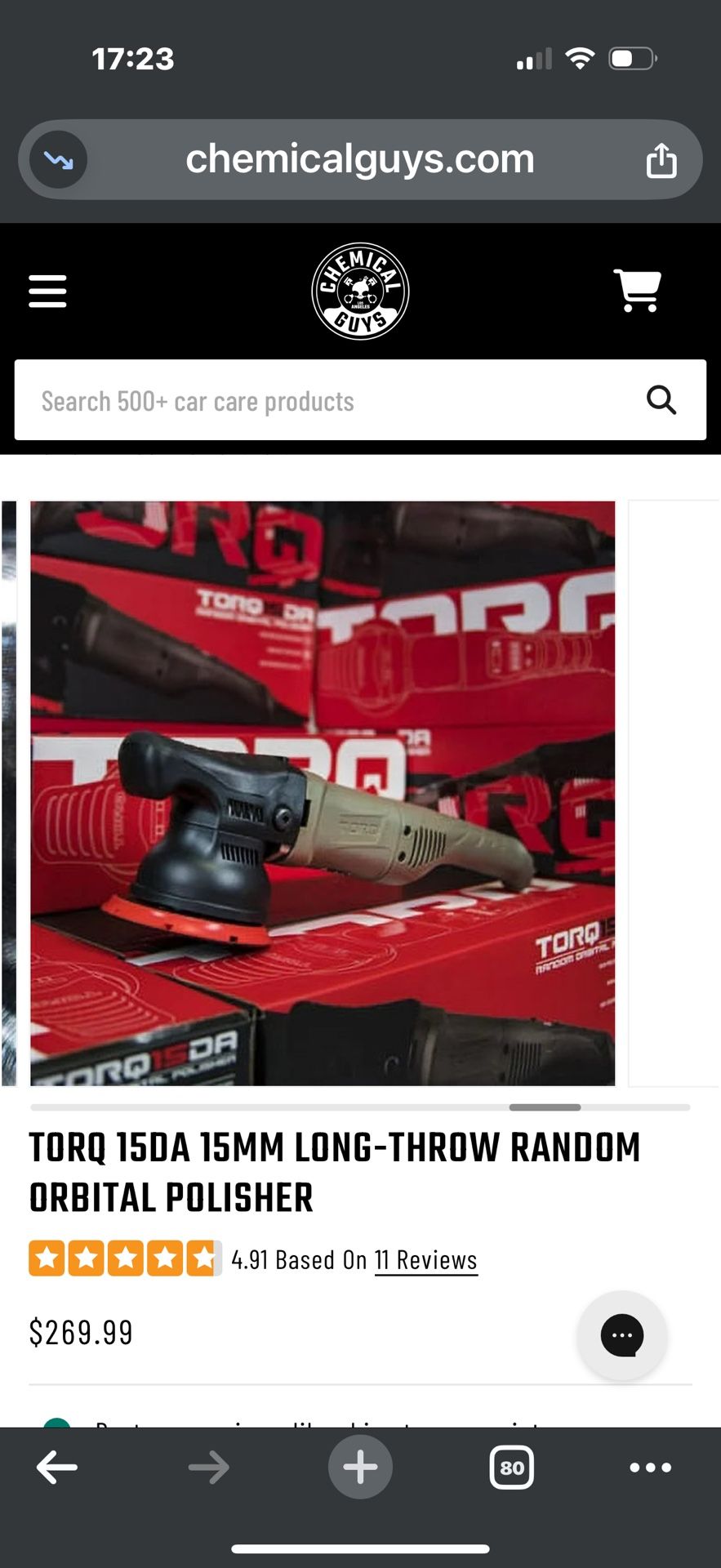 Polisher TORQ15DA NEW