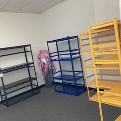 Brand New In Box Heavy Duty 4 Tier or 5Tear Metal Garage Storage Shelving. 2500lb Capacity 