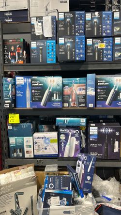 Philips, Oral B Sonicare rechargeable toothbrushes