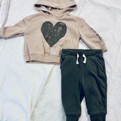 Baby Little Co. by Lauren Conrad Fleece Hoodie & Jogger Pants