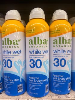 Sunscreen spray