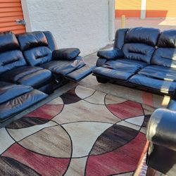 3-Piece Genuine Leather Set