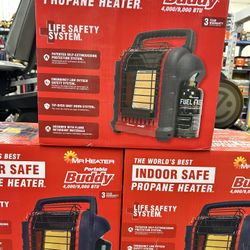 Mr. Heater Portable Buddy Radiant Heater 4 to 9K BTU