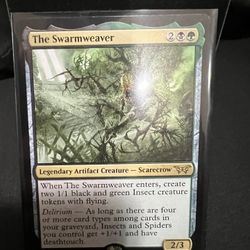 Custom MtG Commander Deck feat. The Swarmweaver (Black Green)