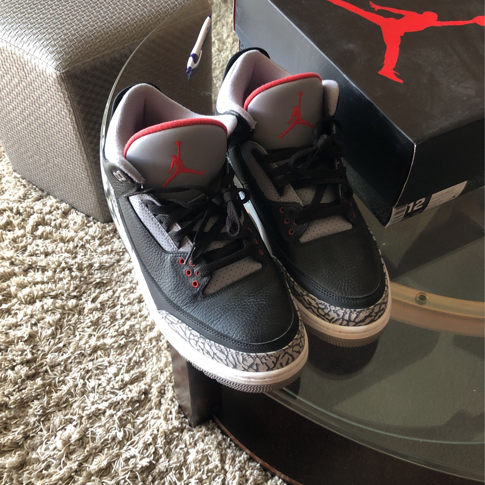 Jordan Retro 3s Cement