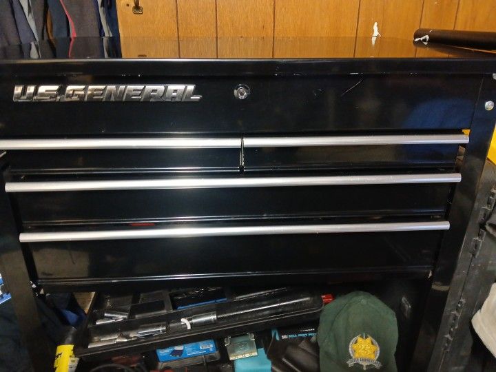Tool Box Cart With Side Shelf