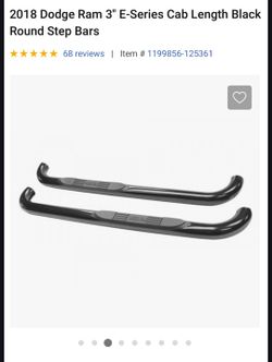 2018 Dodge Ram Step Bars