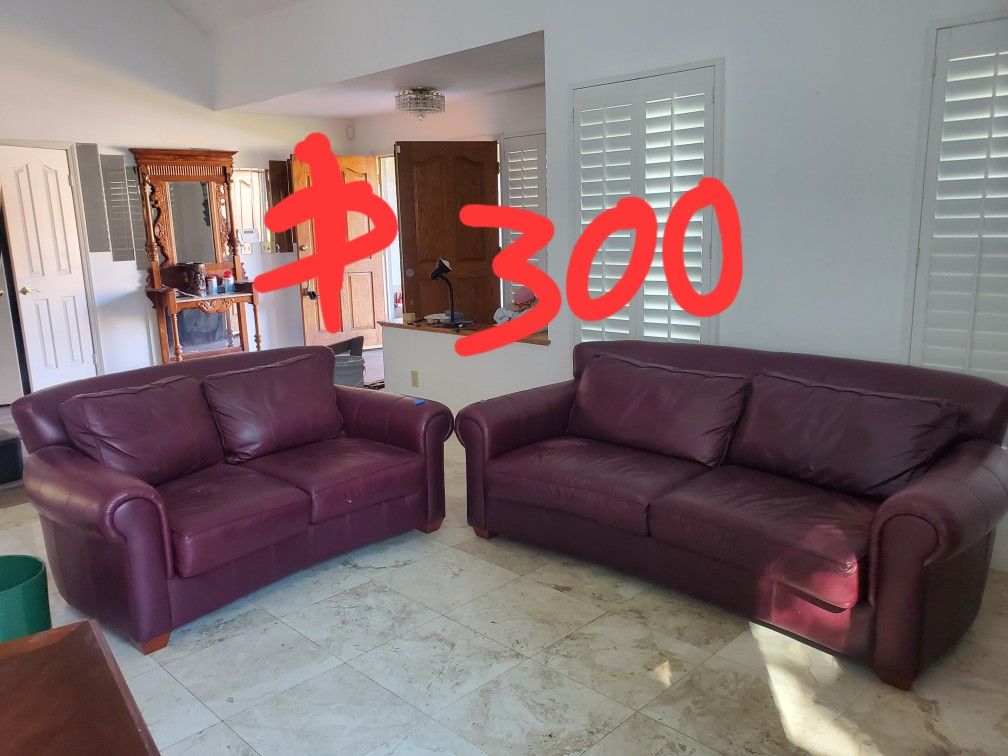 Leather Couches