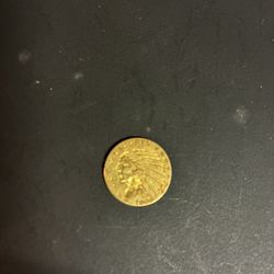 1908 Indian Head Gold Quarter Eagle
