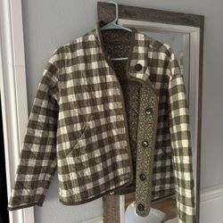 Madewell Reversible Jacket Checkered gingham 