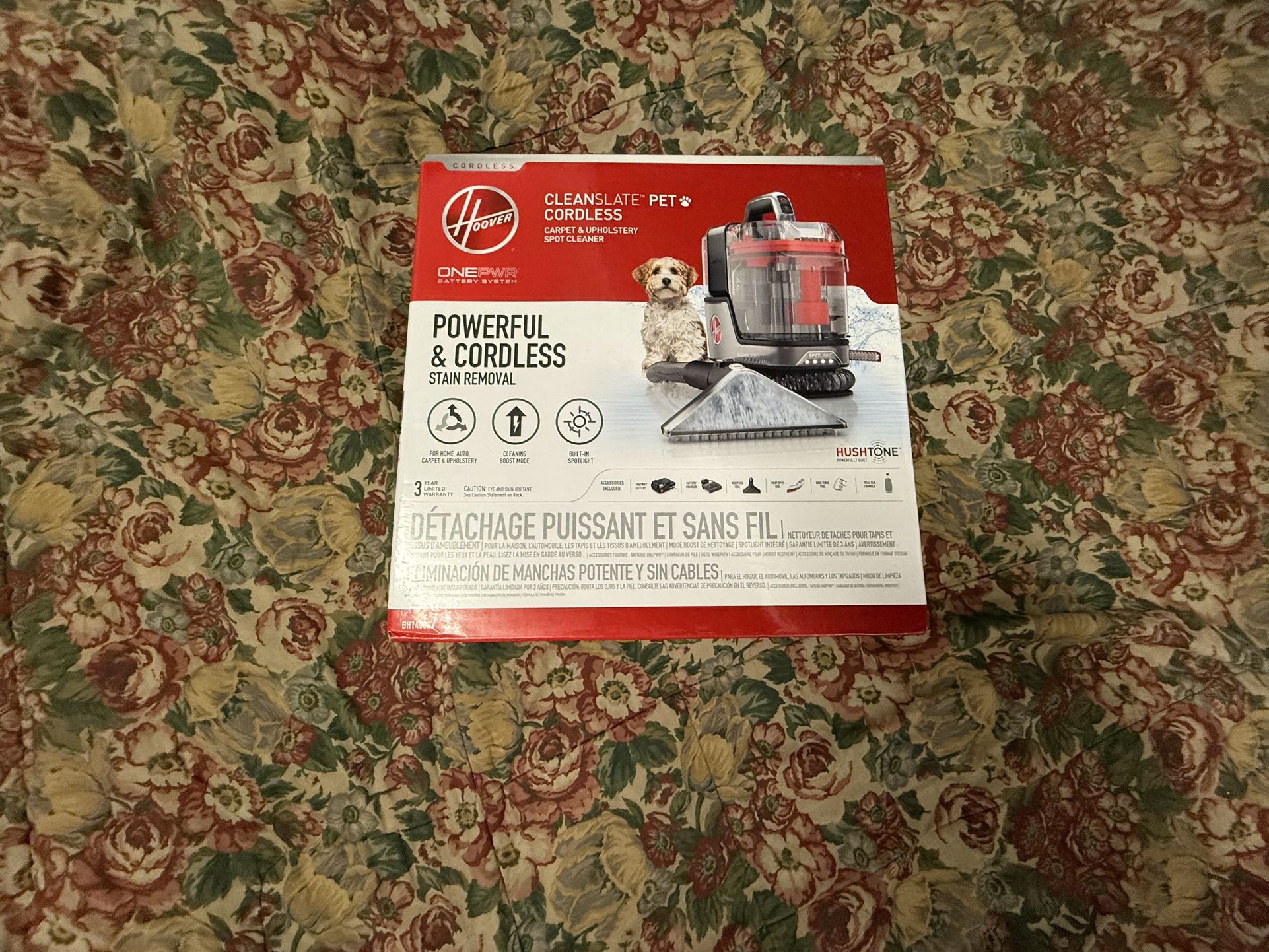 Hoover ONEPWR CleanSlate Cordless Portable Carpet Cleaner BH14000