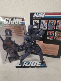 GI Joe Snake Eyes  Statue & #1 comic book