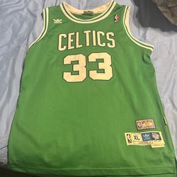 Throw Back Larry Bird Jersey Size XL Great Deal!