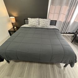 King Size Bed And Matress 