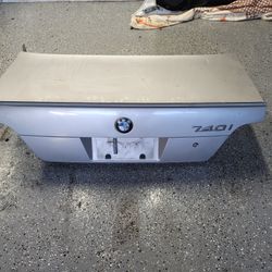 Bmw E38 740i 740il Trunk Lid License