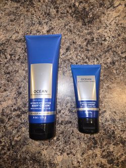 Bath and Body Works Ocean body cream