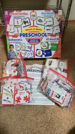 Preschool Match-it Mania