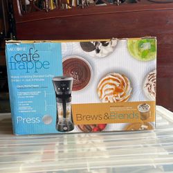 MR. COFFEE Cafe Frappe Icy Blended Coffee Drinks. Brand new In box