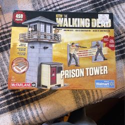 The Walking Dead Prison Tower building set