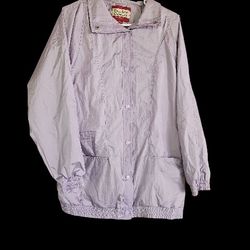 Tudor Court Size Small Lilac Purple Color Windbreaker Jacket 