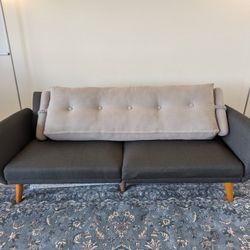 Blueish Grey Couch 