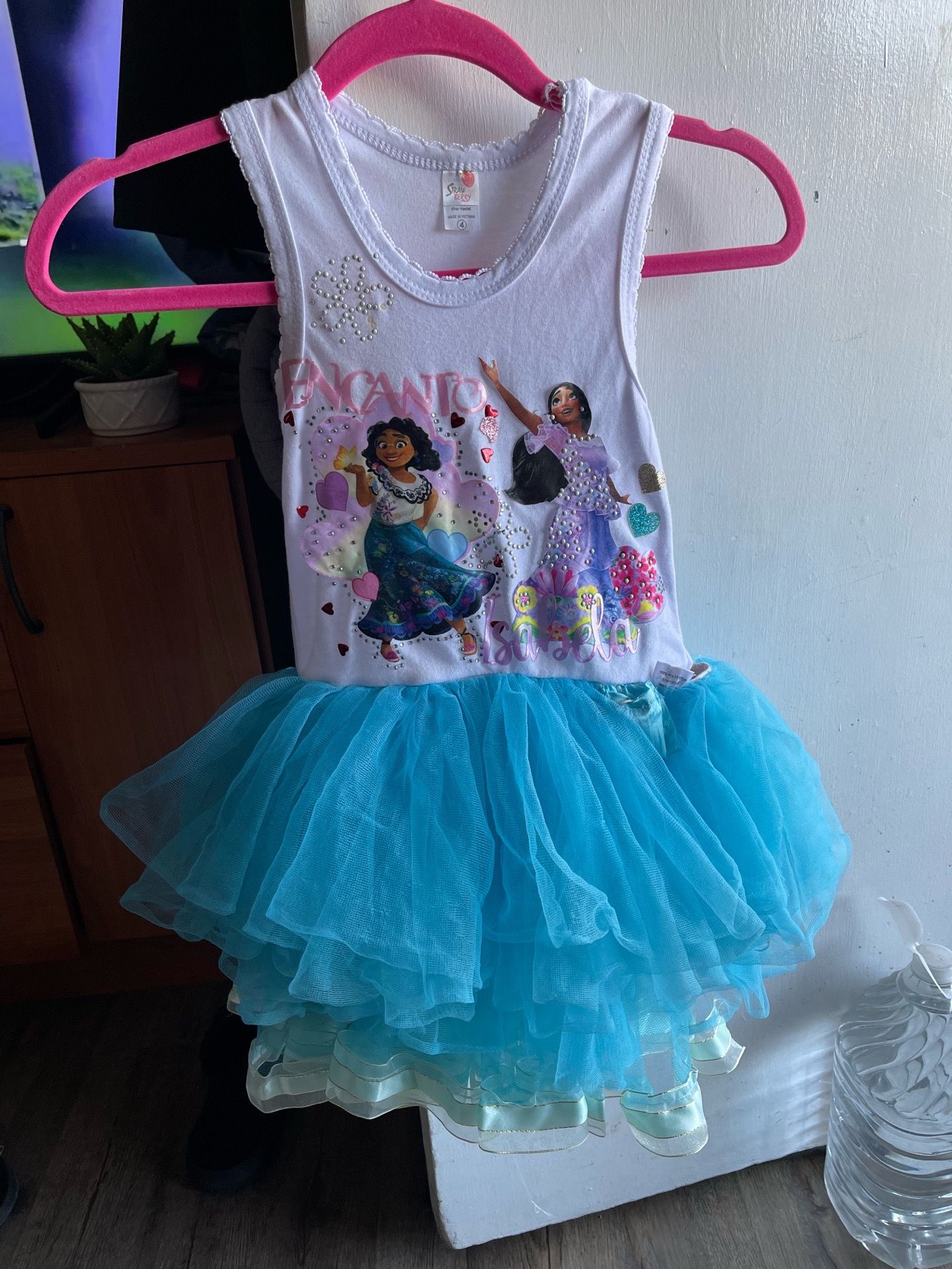 Vestido medida 4 a 3 dolares