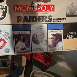 RAIDERS MONOPOLY *SEALED* 2004 Parker Bros.