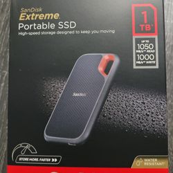 SanDisk Extreme Portable SSD 1 TB 