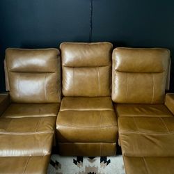 Faux leather Couch