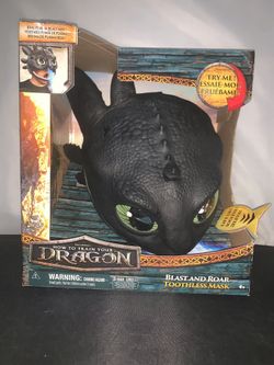 How To Train Your Dragon Blast And Roar Toothless Mask