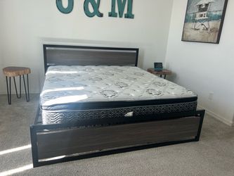 King size bed frame