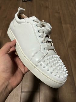 All white red bottoms