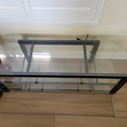 Glass Tv Stand 
